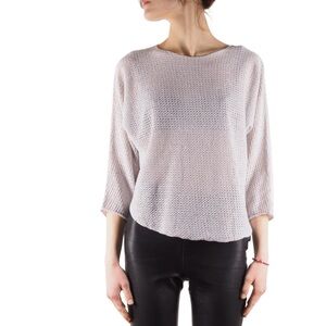 Zadig and Voltaire Sheer Knit Pullover Sweater